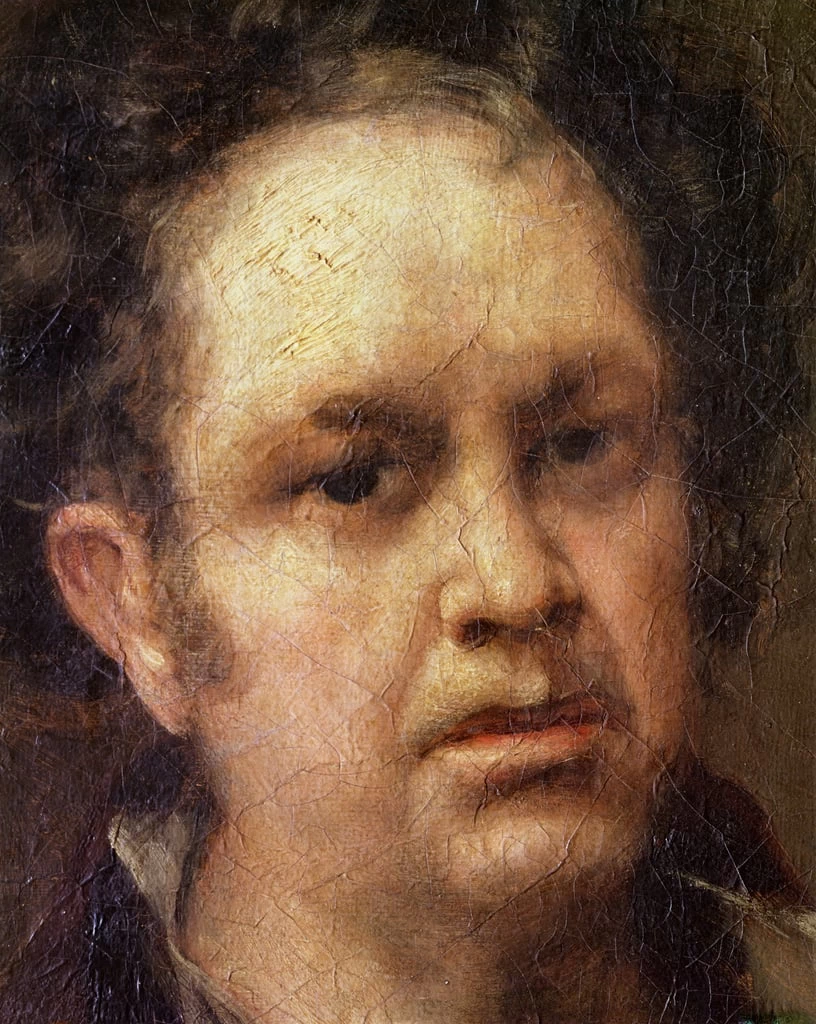 Francisco de Goya y Lucientes - Autoritratto a 69 anni, Museo del Prado, Madrid